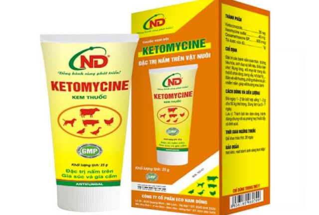 Thuốc gà bị nấm vảy chân